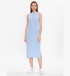Снимка на Tommy Hilfiger Плетена рокля Woven WW0WW38553 Светлосиньо Regular Fit