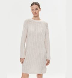 Снимка на Tommy Hilfiger Плетена рокля WW0WW39927 Бежов Relaxed Fit