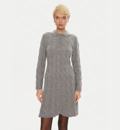 Снимка на Tommy Hilfiger Плетена рокля WW0WW43085 Сив Regular Fit