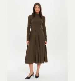 Снимка на Tommy Hilfiger Плетена рокля WW0WW44176 Кафяв Regular Fit