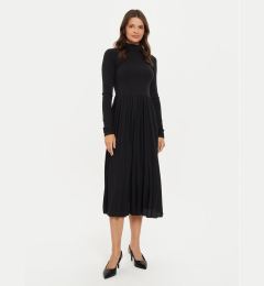 Снимка на Tommy Hilfiger Плетена рокля WW0WW44176 Черен Regular Fit