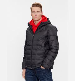 Снимка на Tommy Hilfiger Преходно яке Packable Recycled Quilt Hdd Jkt MW0MW33732 Черен Regular Fit