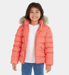 Снимка на Tommy Hilfiger Пухено яке Essential KG0KG07399 D Коралов Regular Fit