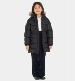 Снимка на Tommy Hilfiger Пухено яке KG0KG07805 Черен Regular Fit