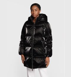 Снимка на Tommy Hilfiger Пухено яке Metallic WW0WW35935 Черен Loose Fit