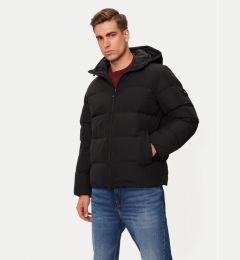 Снимка на Tommy Hilfiger Пухено яке MW0MW36599 Черен Regular Fit
