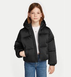 Снимка на Tommy Hilfiger Пухено яке New York KG0KG08050 Черен Regular Fit