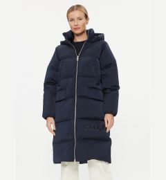 Снимка на Tommy Hilfiger Пухено яке Sateen WW0WW40834 Тъмносин Regular Fit