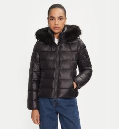 Снимка на Tommy Hilfiger Пухено яке WW0WW43520 Черен Regular Fit