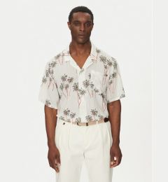 Снимка на Tommy Hilfiger Риза Bowling Shirt Print UM0UM03227 Бежов Regular Fit