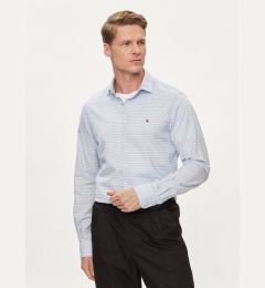 Снимка на Tommy Hilfiger Риза Circle MW0MW34649 Светлосиньо Slim Fit