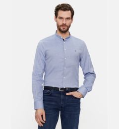 Снимка на Tommy Hilfiger Риза Cl Stretch Dobby Sf Shirt MW0MW33821 Син Slim Fit