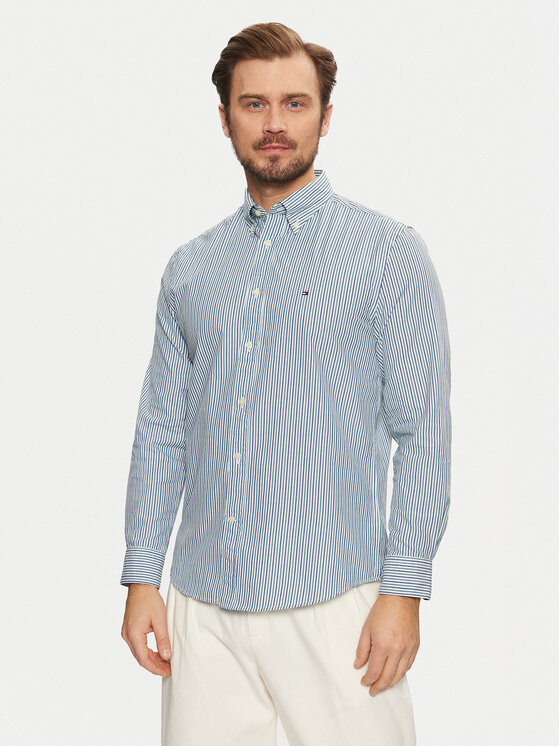 Снимка на Tommy Hilfiger Риза Classic MW0MW37549 Син Regular Fit