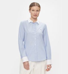 Снимка на Tommy Hilfiger Риза Fill A Fill Regular Shirt WW0WW40531 Светлосиньо Slim Fit
