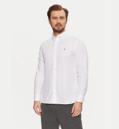 Снимка на Tommy Hilfiger Риза Flex Dobby MW0MW37578 Бял Slim Fit