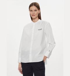 Снимка на Tommy Hilfiger Риза Monotype WW0WW41150 Бял Relaxed Fit