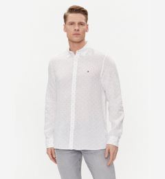 Снимка на Tommy Hilfiger Риза MW0MW34615 Бял Slim Fit