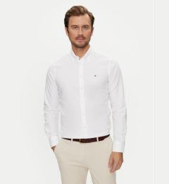 Снимка на Tommy Hilfiger Риза MW0MW36369 Бял Slim Fit