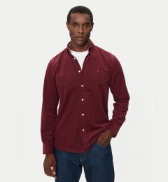 Снимка на Tommy Hilfiger Риза MW0MW36847 Бордо Regular Fit