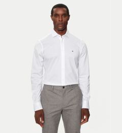 Снимка на Tommy Hilfiger Риза MW0MW36908 Бял Slim Fit