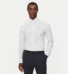 Снимка на Tommy Hilfiger Риза MW0MW36923 Бял Slim Fit