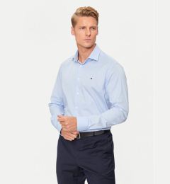Снимка на Tommy Hilfiger Риза MW0MW38347 Светлосиньо Slim Fit