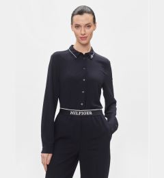 Снимка на Tommy Hilfiger Риза Smd Detail Fluid Shirt WW0WW40549 Тъмносин Regular Fit