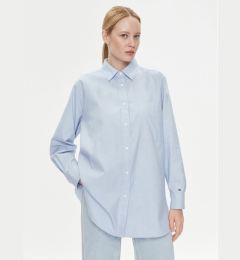 Снимка на Tommy Hilfiger Риза WW0WW38968 Светлосиньо Oversize