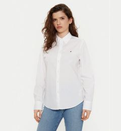Снимка на Tommy Hilfiger Риза WW0WW43577 Бял Regular Fit