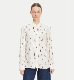 Снимка на Tommy Hilfiger Риза WW0WW44036 Екрю Relaxed Fit