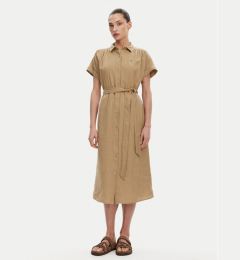 Снимка на Tommy Hilfiger Рокля тип риза Ess WW0WW44653 Бежов Regular Fit