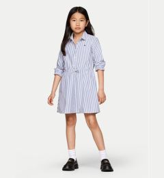 Снимка на Tommy Hilfiger Рокля тип риза Ithaca KG0KG08500 Син Regular Fit