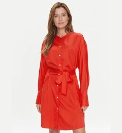 Снимка на Tommy Hilfiger Рокля тип риза WW0WW40245 Червен Regular Fit