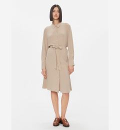 Снимка на Tommy Hilfiger Рокля тип риза WW0WW40563 Бежов Regular Fit