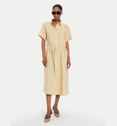 Снимка на Tommy Hilfiger Рокля тип риза WW0WW41911 Бежов Relaxed Fit