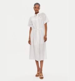 Снимка на Tommy Hilfiger Рокля тип риза WW0WW41911 Бял Relaxed Fit