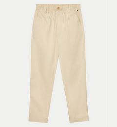Снимка на Tommy Hilfiger Текстилни панталони Monotype KB0KB09146 Бежов Regular Fit