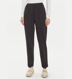 Снимка на Tommy Hilfiger Текстилни панталони WW0WW43633 Черен Straight Fit