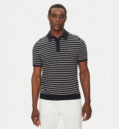 Снимка на Tommy Hilfiger Тениска с яка и копчета Essential Cotton Knitted Polo MW0MW37396 Тъмносин Regular Fit