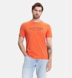 Снимка на Tommy Hilfiger Тишърт Fathers Day MW0MW39356 Оранжев Regular Fit