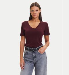 Снимка на Tommy Hilfiger Тишърт New Cody WW0WW40584 Бордо Slim Fit