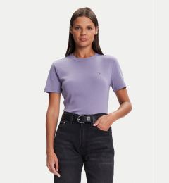 Снимка на Tommy Hilfiger Тишърт New Cody WW0WW40587 Виолетов Slim Fit