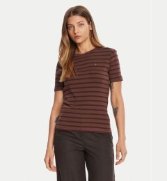Снимка на Tommy Hilfiger Тишърт New Cody WW0WW40587 Кафяв Slim Fit