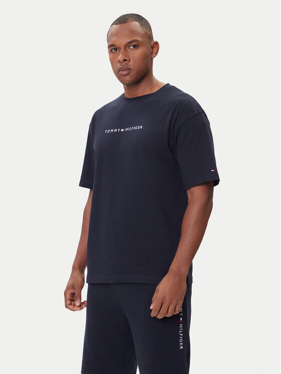 Снимка на Tommy Hilfiger Тишърт UM0UM03685 Тъмносин Regular Fit