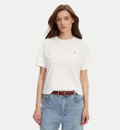 Снимка на Tommy Hilfiger Тишърт UW0UW05763 Бял Regular Fit