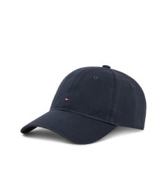 Снимка на Tommy Hilfiger Шапка с козирка Essential Flag Soft Cap AW0AW17632 Тъмносин