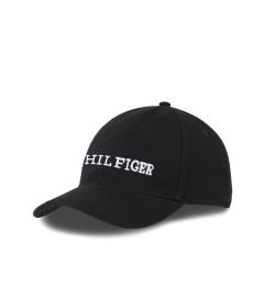 Снимка на Tommy Hilfiger Шапка с козирка Th Monotype Soft 6 Panel Cap AM0AM12154 Черен