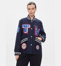 Снимка на Tommy Hilfiger Яке бомбър Collegiate Wool Blend Varsity WW0WW40479 Тъмносин Regular Fit