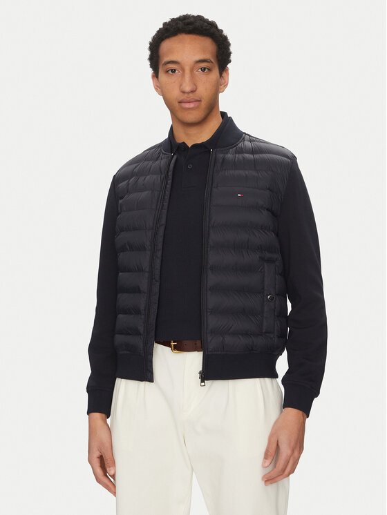 Снимка на Tommy Hilfiger Яке бомбър MW0MW38674 Тъмносин Regular Fit