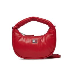 Снимка на Tommy Jeans Дамска чанта Tjw Pillow Mini Hobo AW0AW16976 Червен